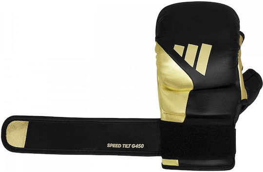 Grappling-Handschuhe Adidas Speed Tilt G450 Schwarz/Gold