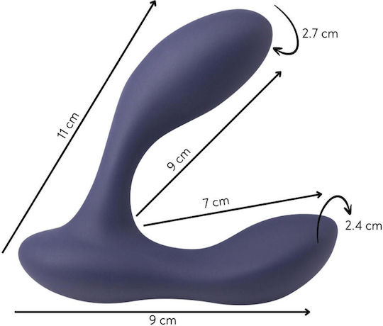 Prostate Massager 2 Motors Spice It Up P-bliss