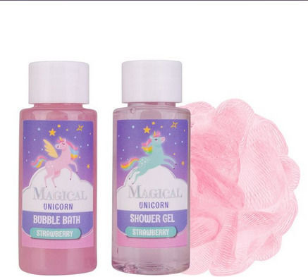 Accentra Σετ Περιποίησης Unicorn Gift Bag 30ml Shower Gel 30ml Bubble Bath & Σφουγγάρι