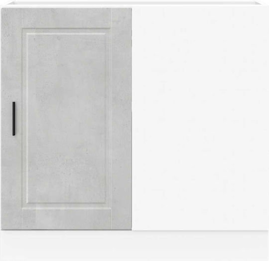 Eckschrank Boden Grey 86x46x81.5Stück