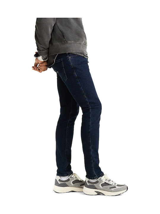 Austin Men's Jeans Pants Elastic with Slim Tapered Fit Blue
