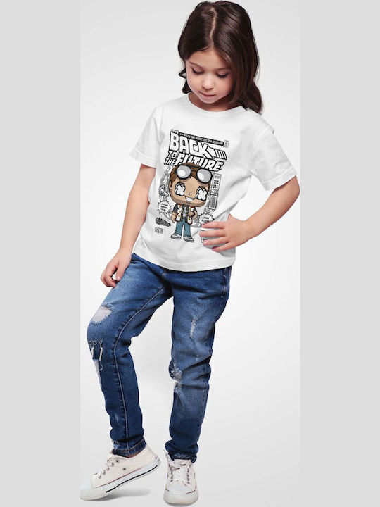 Kids' T-shirt White Marty Bttf