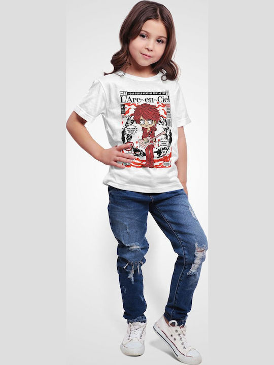 Παιδικό T-shirt White Hyde L_arc En Ciel