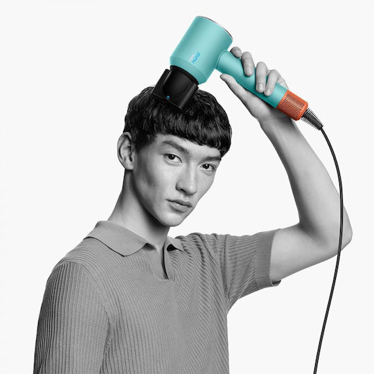 Dyson HD16 Supersonic Nural Hair Dryer Turbo with Diffuser 1600W Ceramic Patina/Topaz