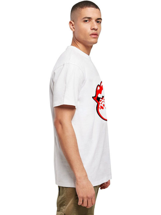 Rolling Stones Logo T-shirt Danger Rock Avenue White