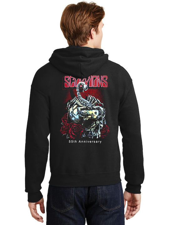 Hoodie Scorpions 2 Rock Avenue Black