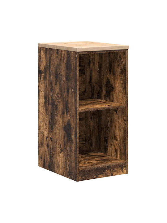 Garagenschränke 2 Stk. Rauchige Eiche Holzwerkstoff Braun 40 x 51 x 85 cm