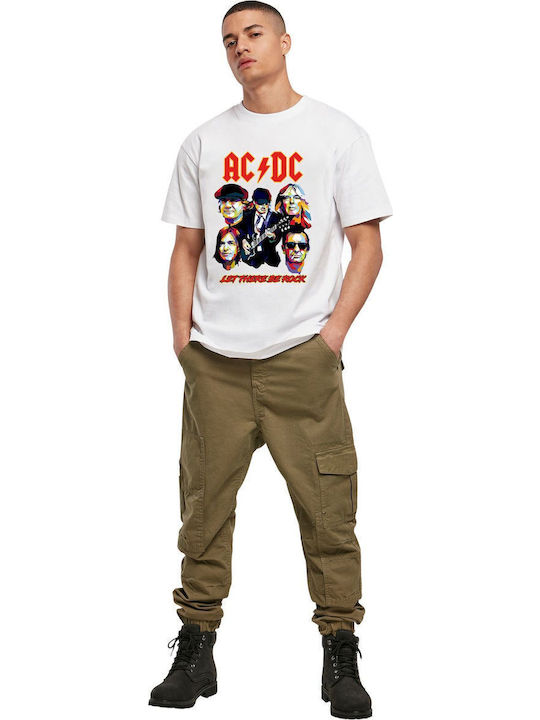Tricou Acdc Let There Be Rock Rock Avenue Alb