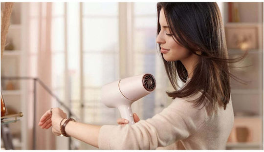 Philips Series 5000 Pink Ionic Hair Dryer with Diffuser 2300W