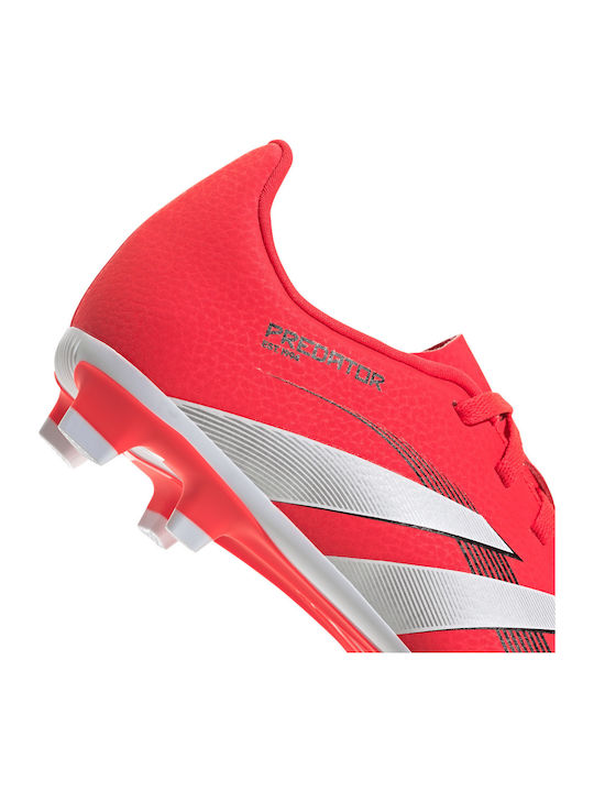 Predator Club Kids Molded Soccer Shoes Red