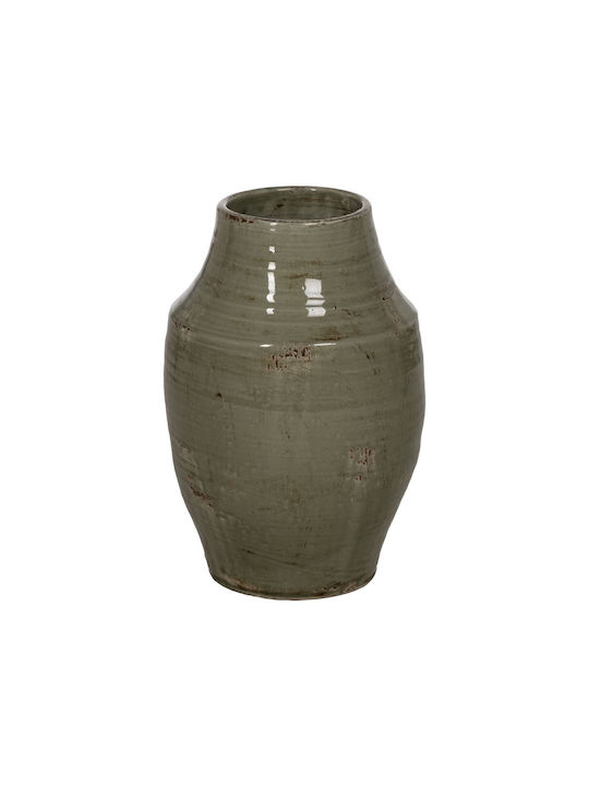 Decorative Vase Green 33x33x47cm