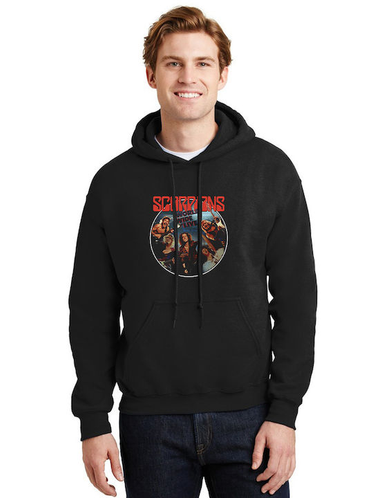 Hoodie Scorpions Wwl Rock Avenue Black