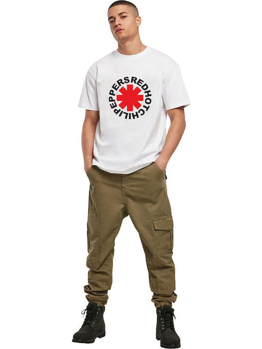 T-shirt Rhcp Band Logo Art Rock Avenue White