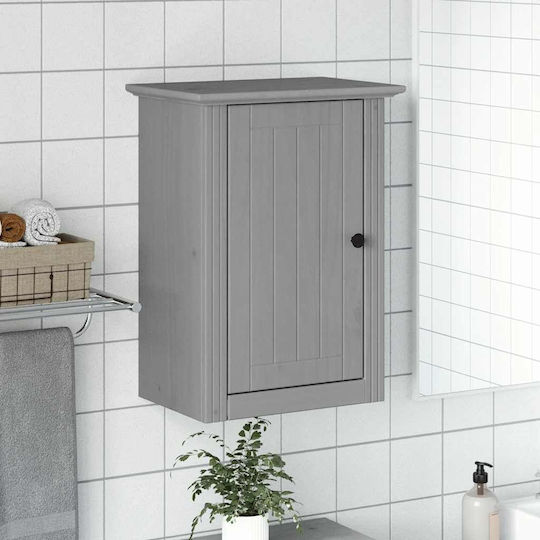vidaXL Bathroom Cabinet L44xW30xH60cm Gray