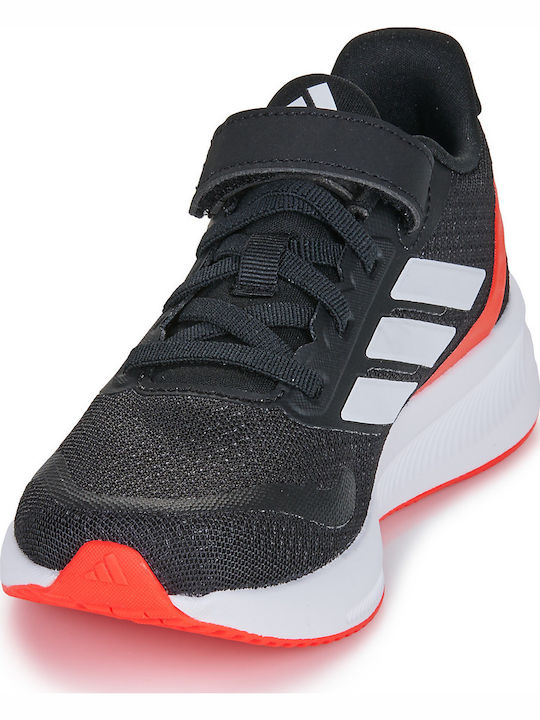 Runfalcon 5 Αθλητικά Παιδικά Παπούτσια Running με Σκρατς Μαύρα