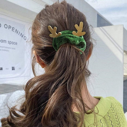 Scrunchie Grünes Haargummi