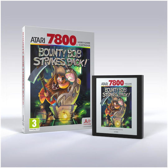 Bounty Bob Strike Atari 7800 Game (Used)