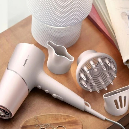 Philips Series 5000 Ionic Professional Hair Dryer with Diffuser 2300W Pink