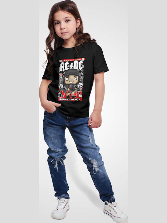Παιδικό T-shirt Black Angus Young Acdc