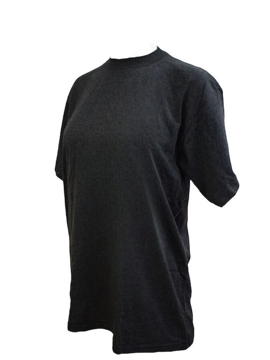 0415400 Men's Undershirt Short-sleeved Dark Grey