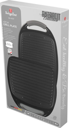 Placă de grătar din titan 47cm Berlinger Haus Bh-8137 Antracit