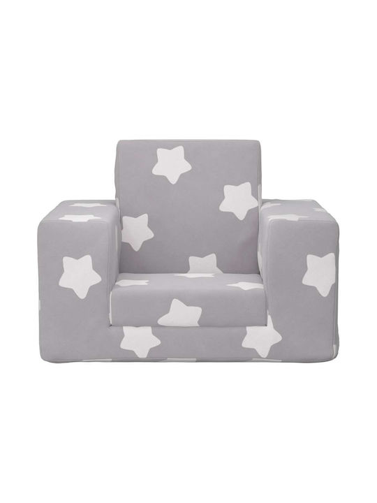 Armchair with Armrests Gray 52x38x34cm