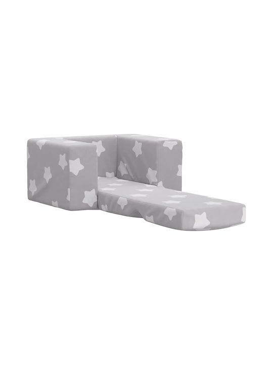 Armchair with Armrests Gray 52x38x34cm