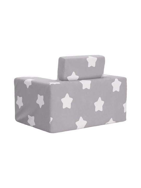 Armchair with Armrests Gray 52x38x34cm