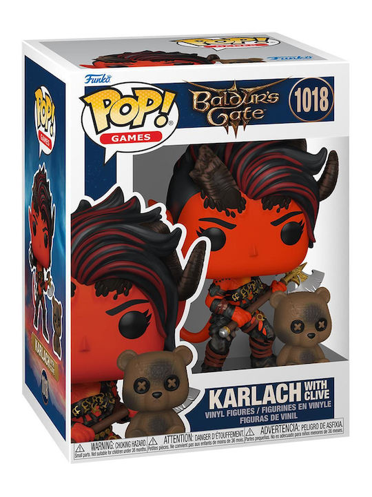 Funko Pop! Games: Baldur's Gate - Baldur's Gate Karlach with Clive 1018