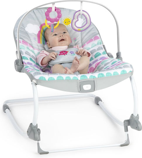 Bright Starts Rosy Rainbow 2-in-1 Електрически Релакс Бебе Многоцветен