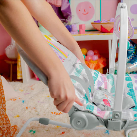 Bright Starts Electric Baby Relax Rosy Rainbow 2-in-1 with Vibration Multicolour