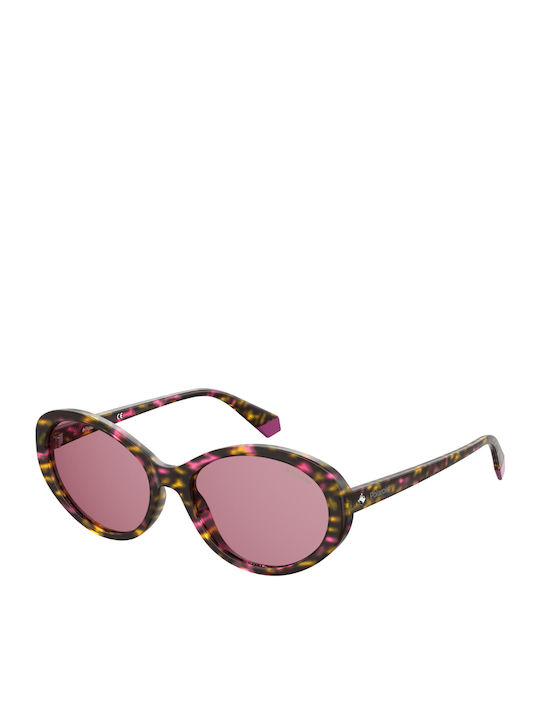 Polaroid Feminini Ochelari de soare cu Maro Tortoise Cadru și Roz Lentilă PLD4087/S HT8/0F
