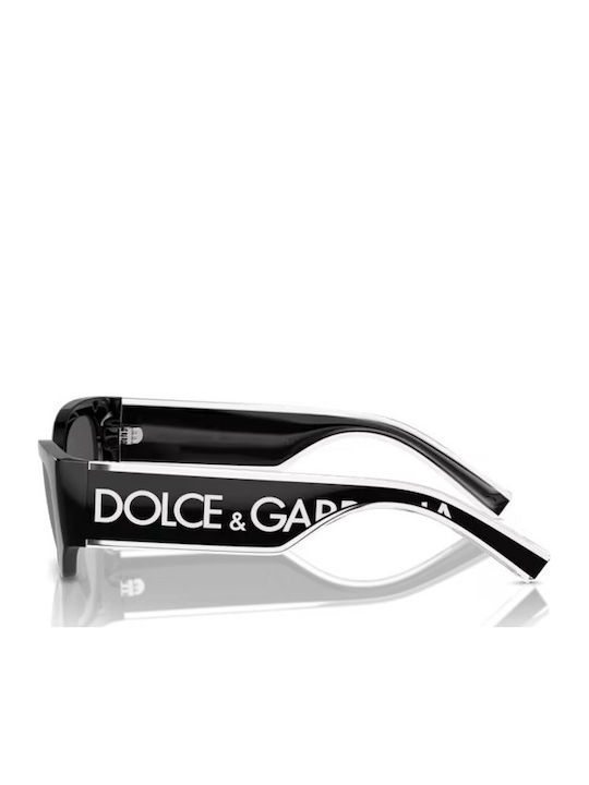 Dolce & Gabbana Πεταλούδα Παιδικά Γυαλιά Ηλίου Μαύρα