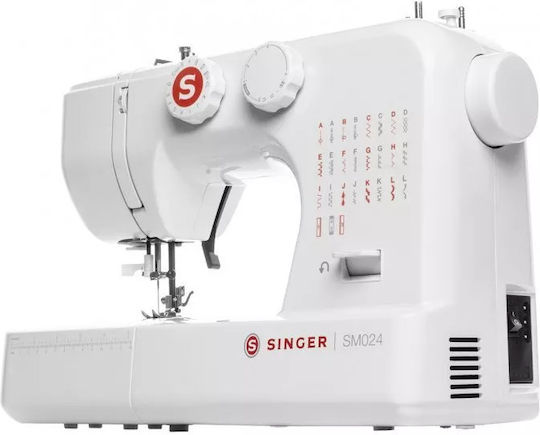 Singer Haushaltsnähmaschine SM024 Weiß