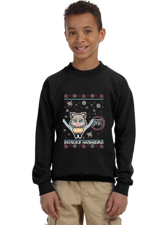 Kids Sweatshirt Hashibira  Black