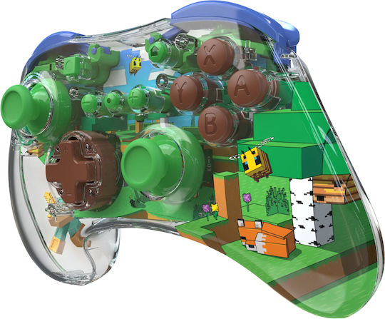 PDP 500-234-STV Gamepad Cu Fir Pentru Switch Minecraft Biome Pădure