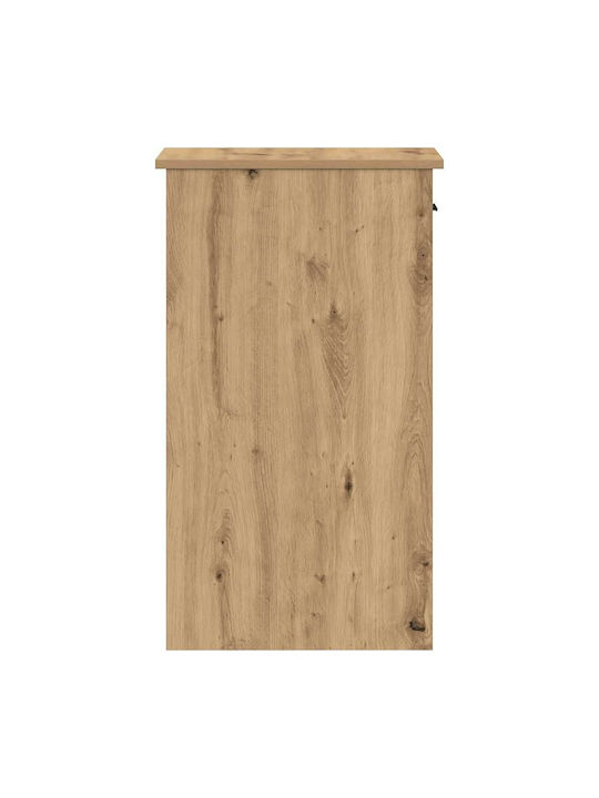 Computer Tower Stand Drawer Artisan Oak 35x45x77 cm Artisan Oak 858748
