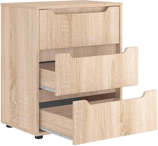 Vidaxl Bufet Visnes Stejar Sonoma 60x40x73 Cm Lemn Ingineresc