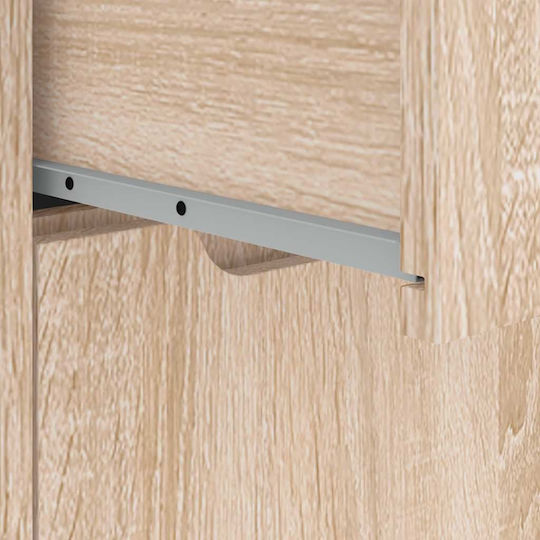 Vidaxl Bufet Visnes Stejar Sonoma 60x40x73 Cm Lemn Ingineresc