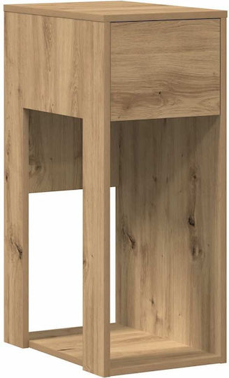 vidaXL Office Storage Cabinet Wooden Oak 30x44x74cm