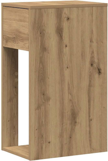 vidaXL Office Storage Cabinet Wooden Oak 30x44x74cm