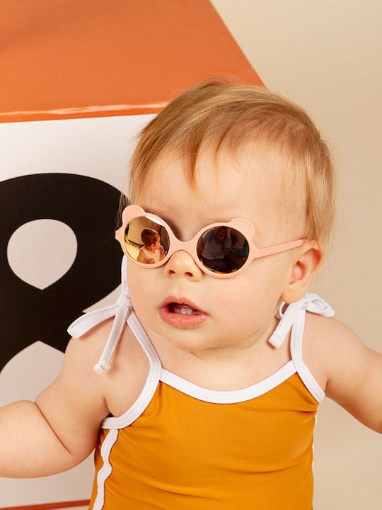 Kietla Ourson Baby Sunglasses 0-1 Years, 1pc - Peach