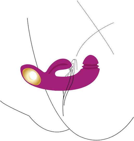 Scala Δονητής G-Spot 16.5cm Φούξια