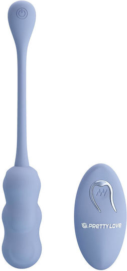 Vibrator Egg with Remote Control Blue