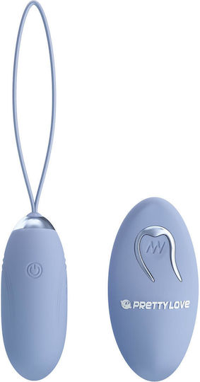 Vibrator Egg with Remote Control Blue