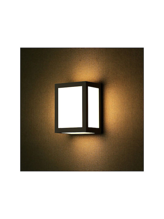 V-TAC Wall-Mounted Outdoor Light LED IP65 12W with Cool White Light 16x10.8x13εκ.