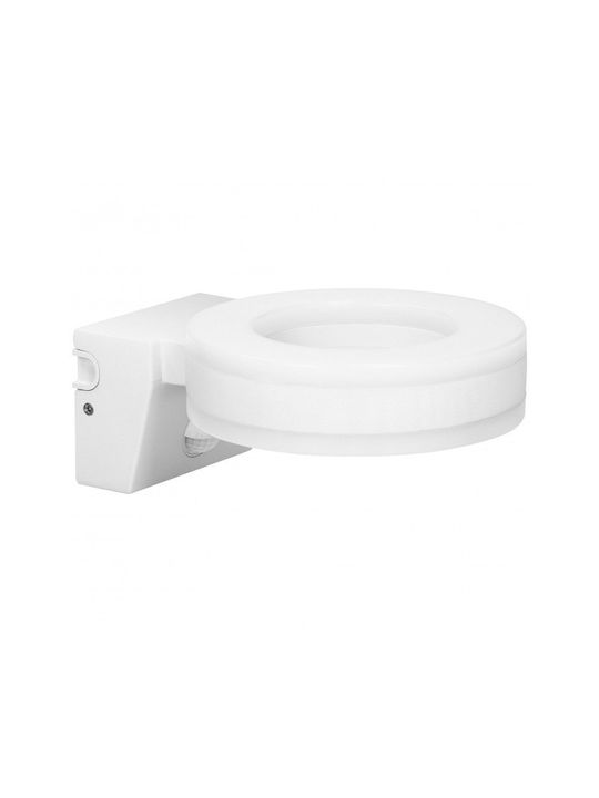 Elmark Επιτοίχια Εξωτερική Πλαφονιέρα LED IP65 20W με Φυσικό Λευκό Φως