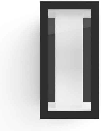 Philips Impress Επιτοίχια Εξωτερική Πλαφονιέρα LED IP44 8W με Ψυχρό Λευκό Φως 24x14x12εκ.