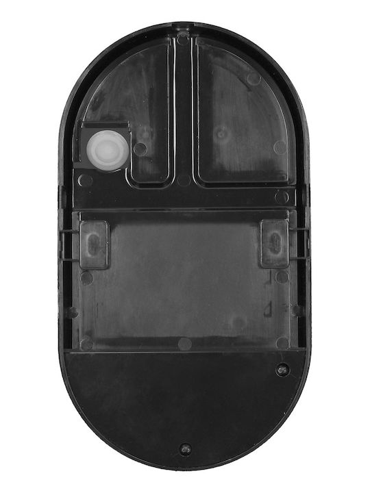 Adviti Επιτοίχια Εξωτερική Πλαφονιέρα LED IP54 15W με Φυσικό Λευκό Φως 11.92x21.22x4.45εκ.