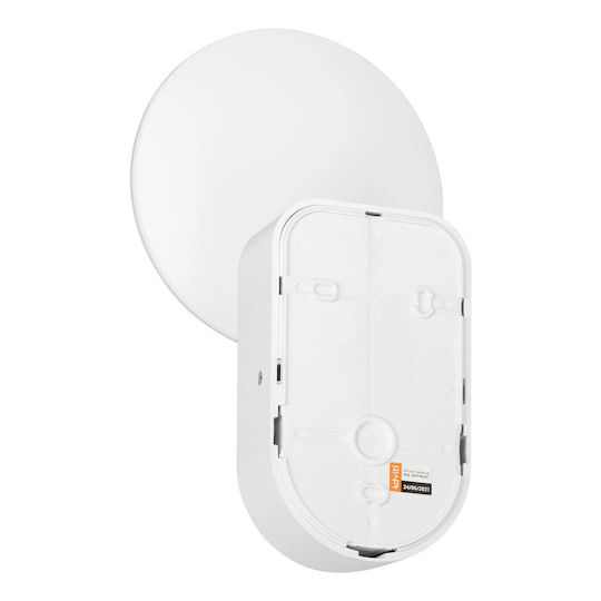 Adviti Επιτοίχιος Εξωτερικός Προβολέας LED IP65 15W με Φυσικό Λευκό Φως